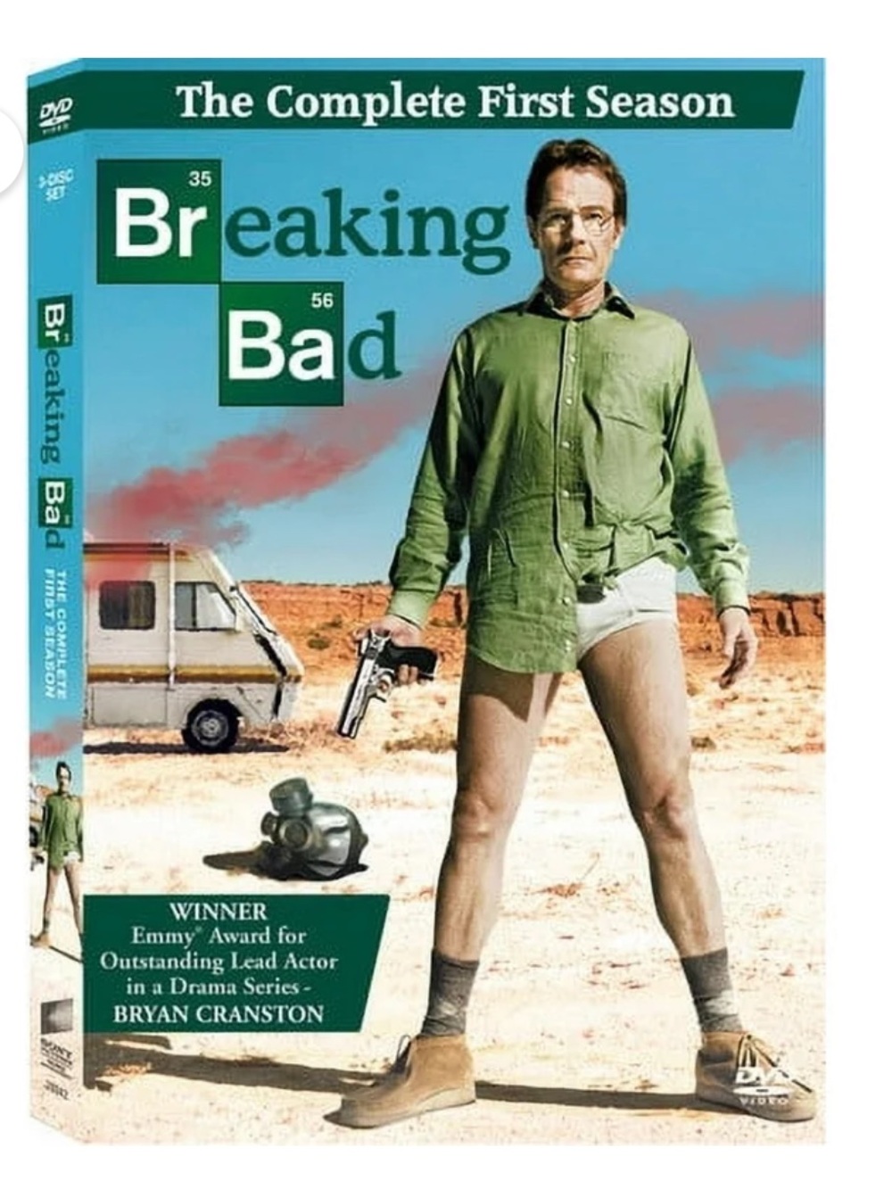 Breaking Bad The Complete First Season DVD - LIKE NEW amc tv show bryan cranston